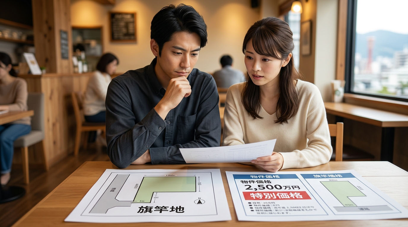 神戸市灘区・東灘区の土地探し、「旗竿地」は買っていい?プロが教える罠と見極め方の画像