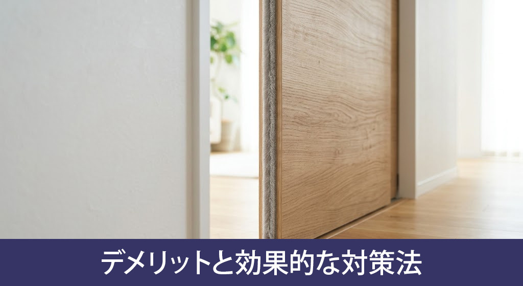 戸袋式引き戸のデメリットと効果的な対策法