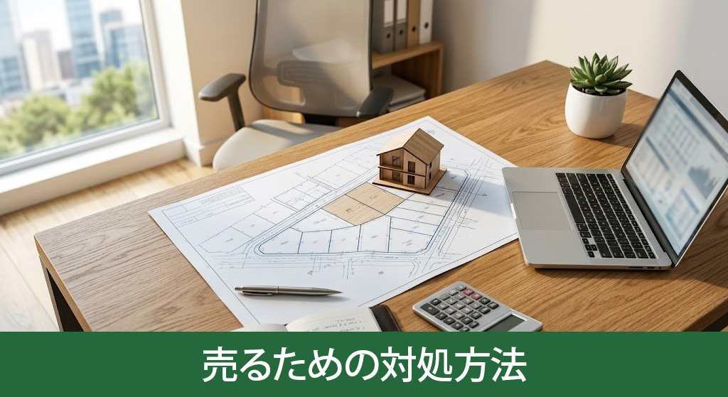 売れない土地を売るための対処方法