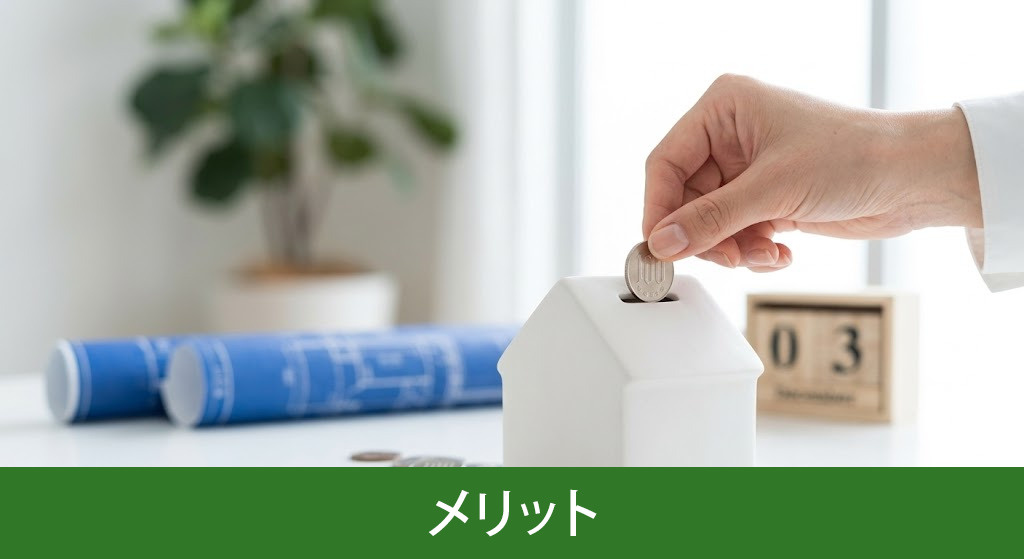 デメリットを補う規格住宅の大きなメリット