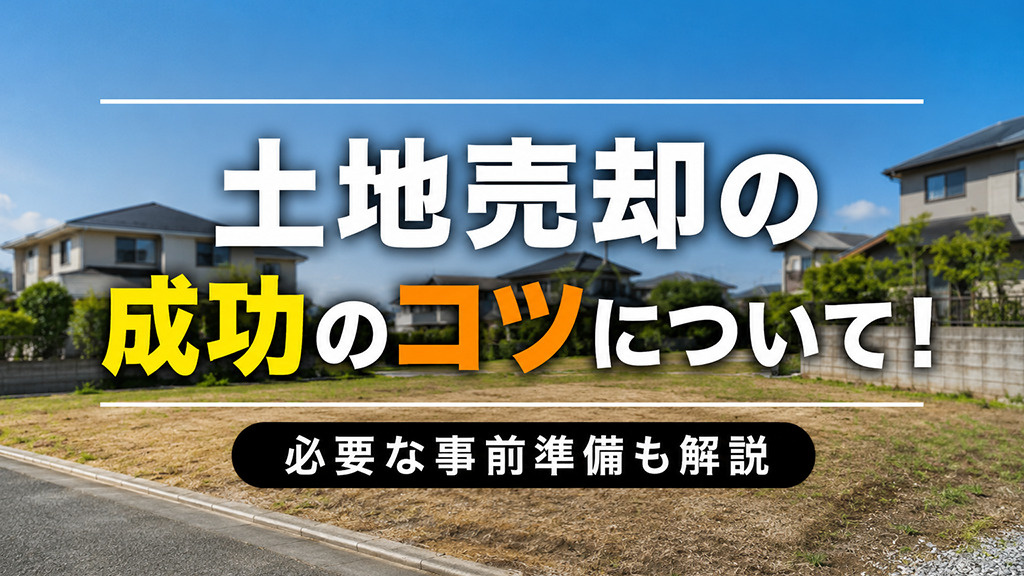 土地売却の成功のコツについて！必要な事前準備も解説の画像
