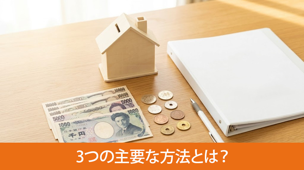 不動産を現金化する3つの主要な方法とは？