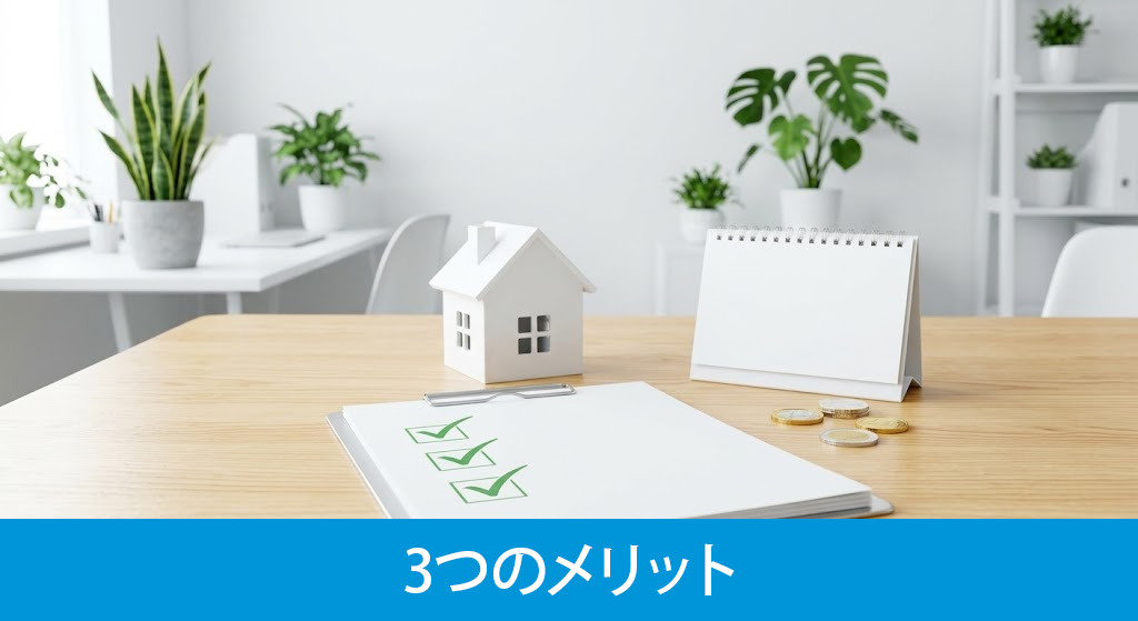 仲介と比較した不動産買取の3つのメリット