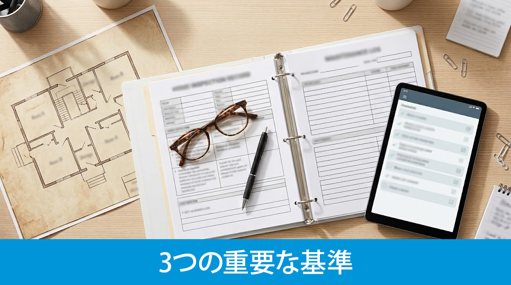 古い家と判断される3つの重要な基準