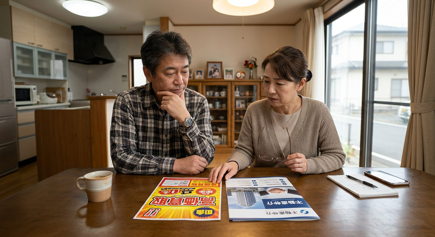 阪神エリアの中古戸建売却、「買い取り」と「仲介」どちらが得？数百万円の損を防ぐ選択基準の画像