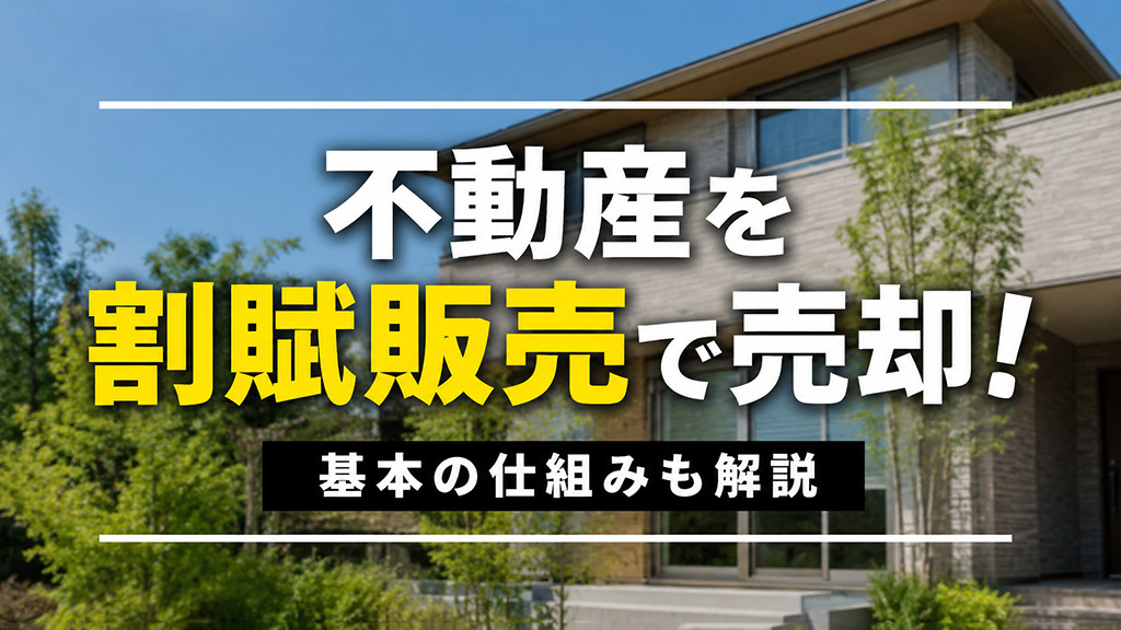 不動産を割賦販売で売却！基本の仕組みも解説の画像