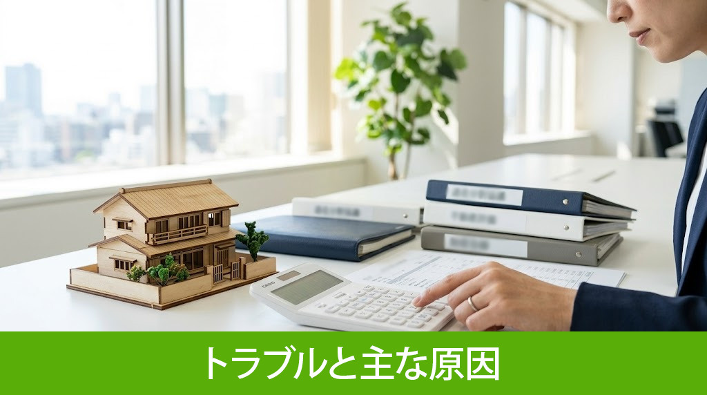 遺産分割協議で発生しやすいトラブルと主な原因