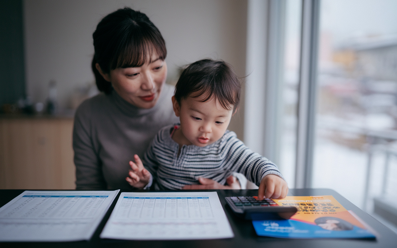 札幌での子育て家計を見直し!住居費相場と安心の支出バランスを解説の画像
