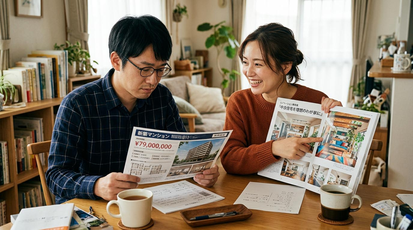 中古マンション購入+リノベーションが最強の選択肢である3つの理由|建築のプロが語る賢い住まいづくりの画像