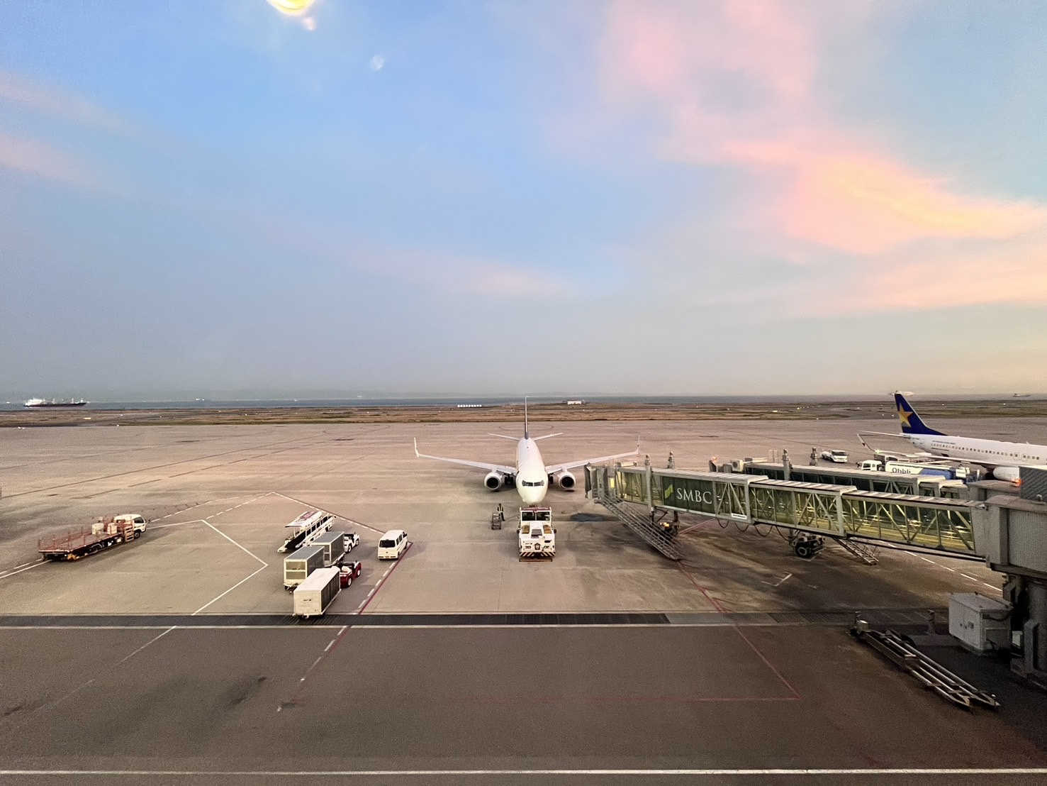 初めての飛行機の画像