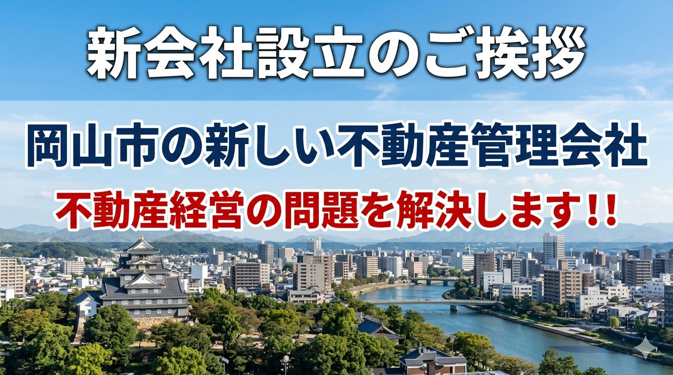 会社設立のご挨拶の画像