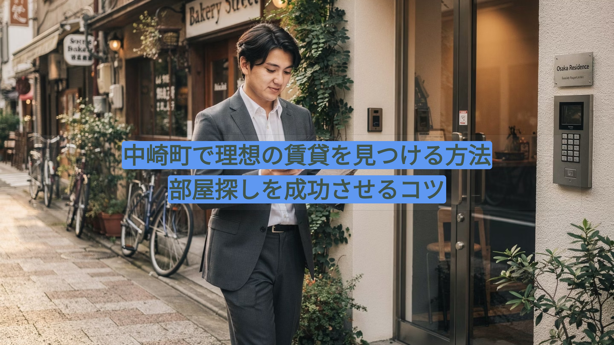 中崎町で理想の賃貸を見つける方法｜部屋探しを成功させるコツの画像