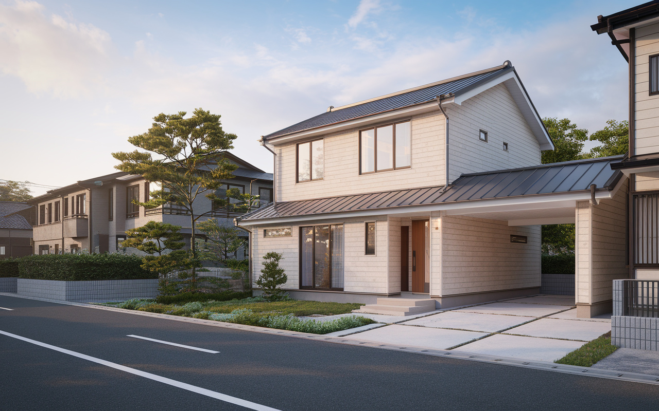 水戸市で新築戸建てを検討中の方へ!EV車対応ガレージで安心の暮らしを実現の画像