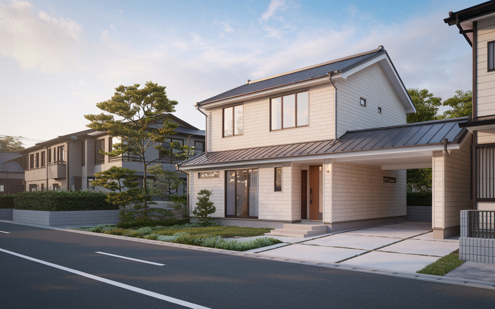 水戸市で新築戸建てを検討中の方へ！EV車対応ガレージで安心の暮らしを実現の画像