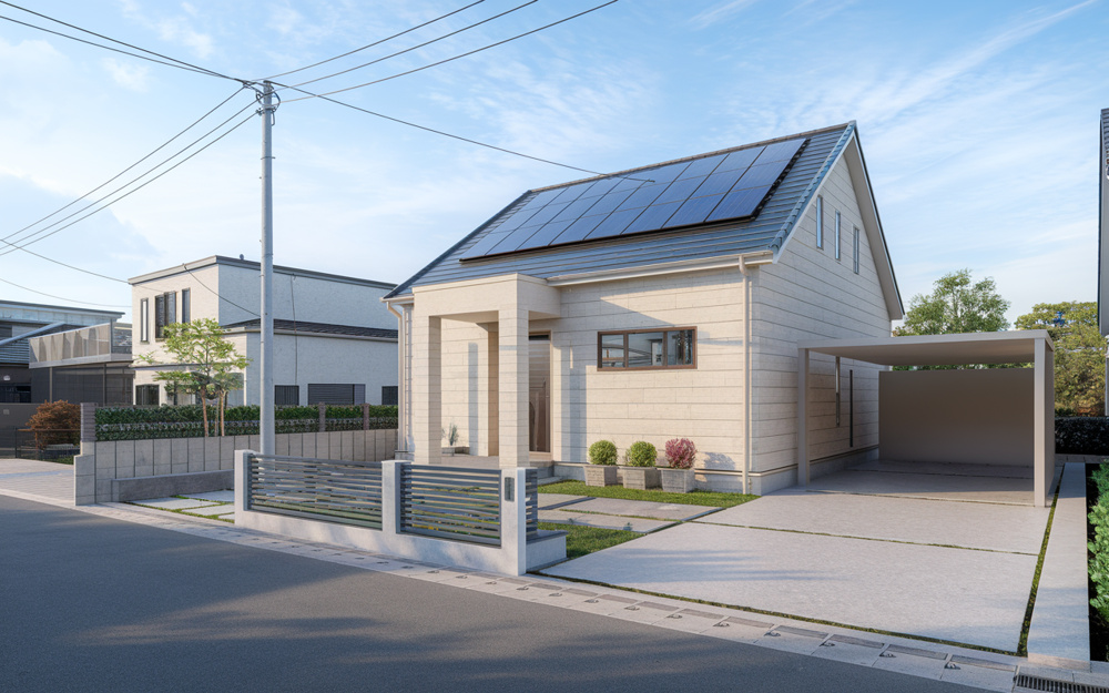 水戸市で新築戸建てを検討中の方へ太陽光売電の基礎を解説！家計に優しいメリットを分かりやすく紹介の画像