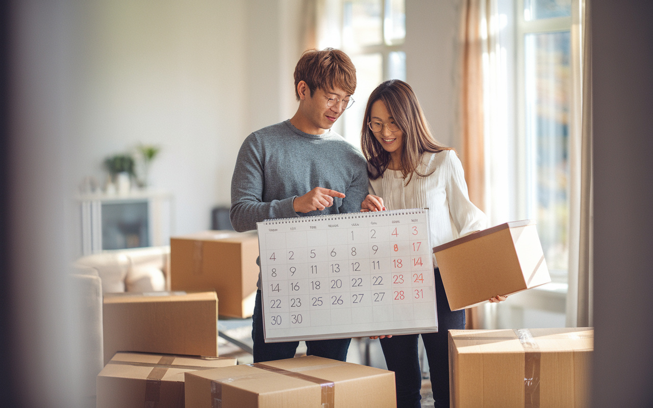 新築一戸建ての引越し時期はいつが良い？失敗しない決め方のポイントを解説の画像