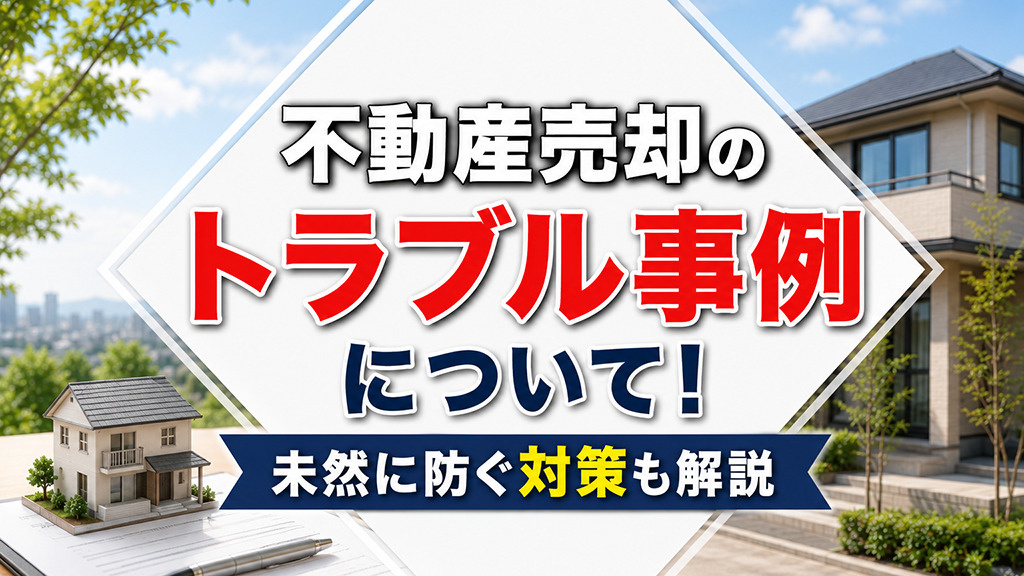 不動産売却のトラブル事例について！未然に防ぐ対策も解説の画像