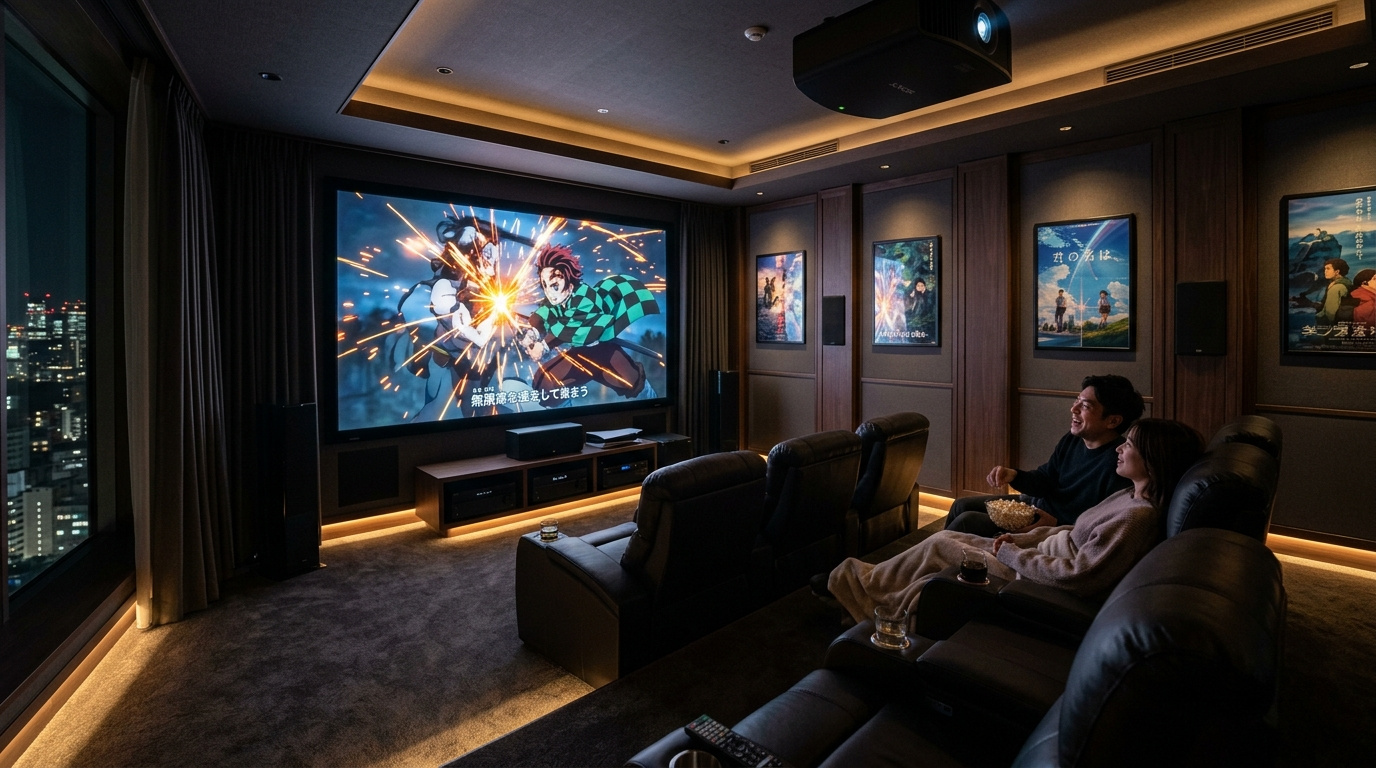 シアタールーム付き高級賃貸。「観たい夜に、観たい映画を。」その暮らしとは。の画像