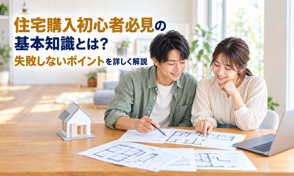 住宅購入初心者必見の基本知識とは？失敗しないポイントを詳しく解説の画像