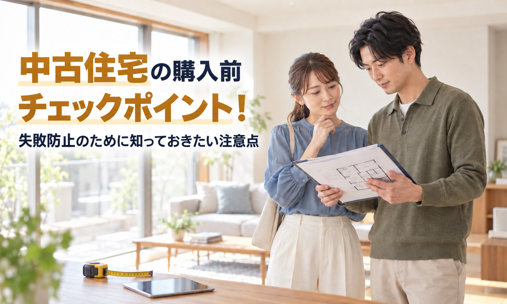 中古住宅の購入前チェックポイント!失敗防止のために知っておきたい注意点の画像