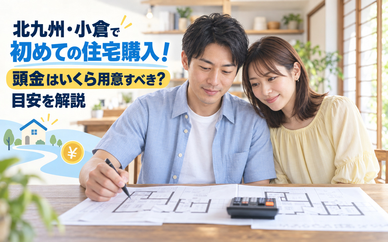 北九州小倉で初めての住宅購入！頭金はいくら用意すべきか目安を解説の画像