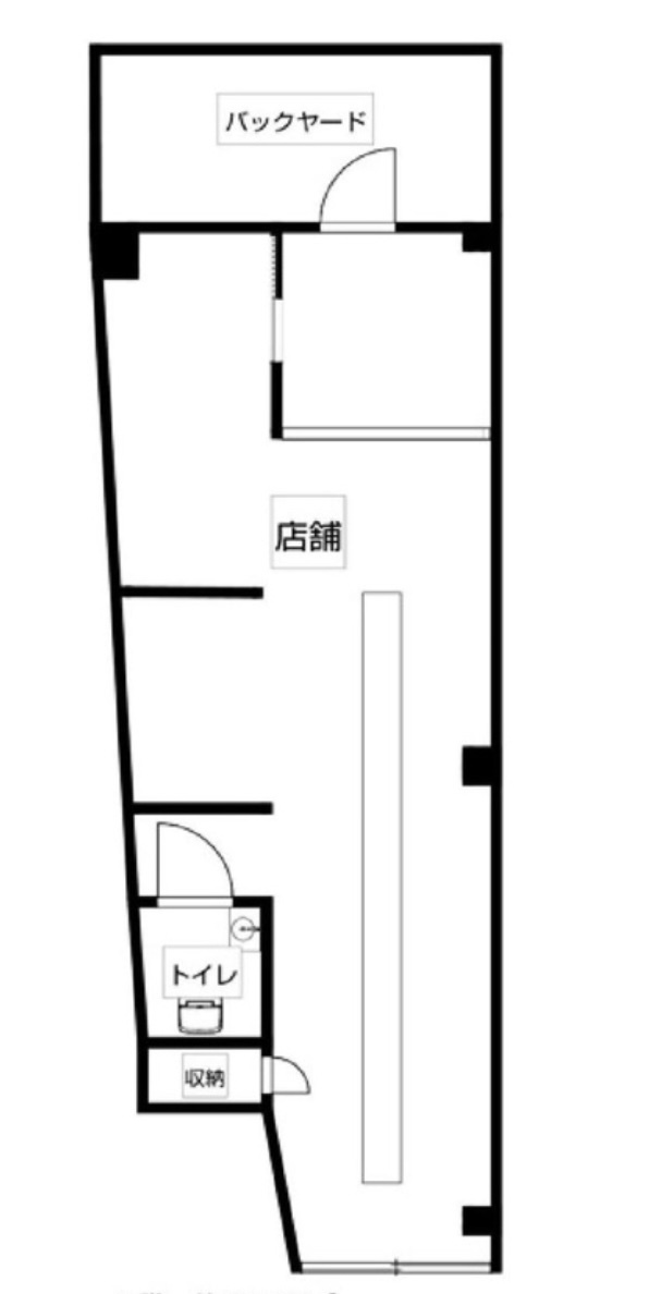 十三駅前商店街1階店舗!飲食居抜き店舗!約12坪!重飲食店相談!の画像