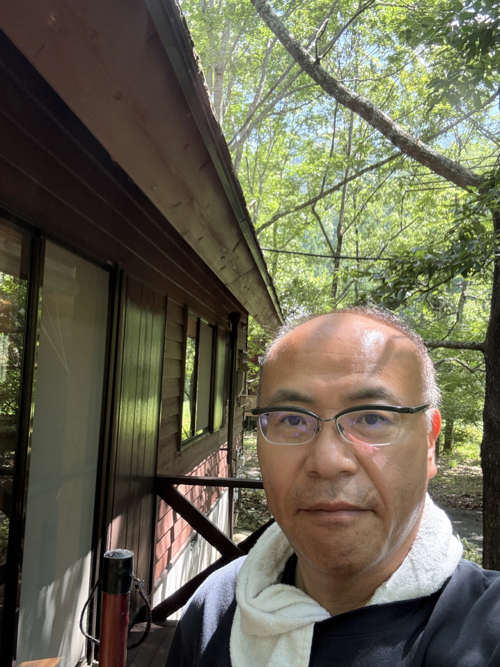 久多の現地対応。心地よい風と、北山友禅菊の季節の画像