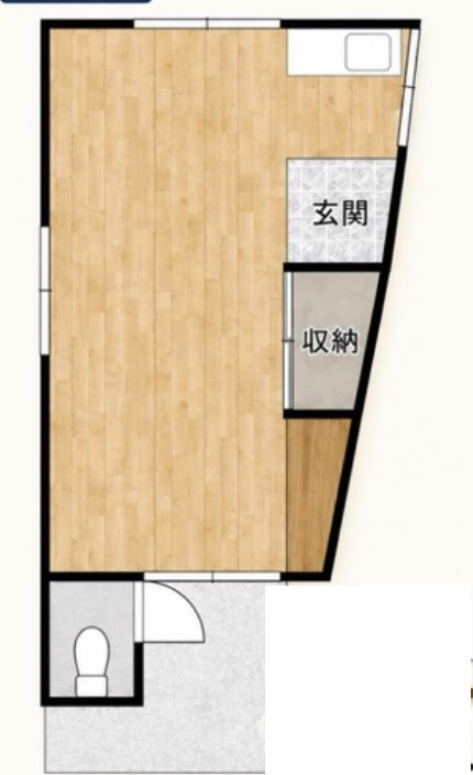 城北公園通駅前!1階路面店舗!約9坪!業種相談!の画像