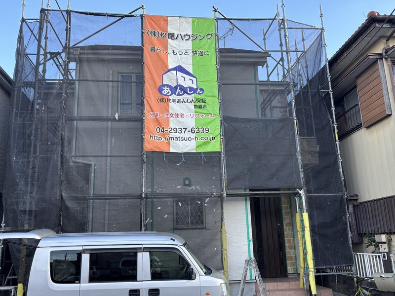 外壁塗装工事のご紹介ですの画像