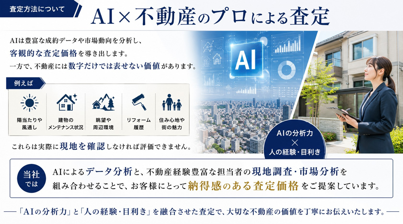 ☆AI×不動産のプロによる査定☆の画像