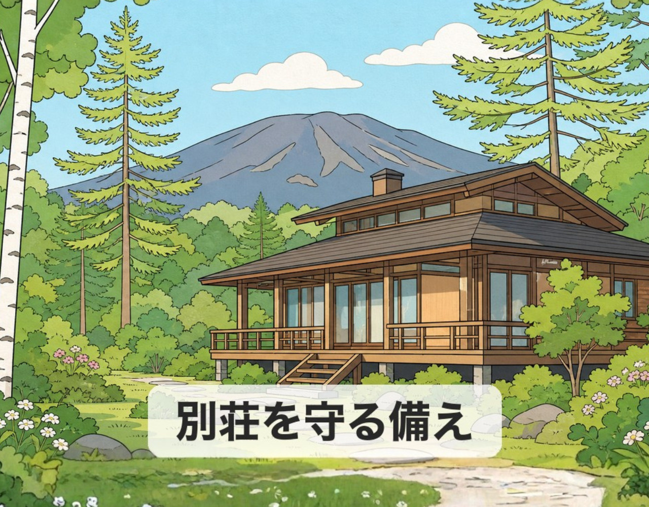 軽井沢別荘の火災保険・台風対策ガイド2026｜自然災害から資産を守るの画像