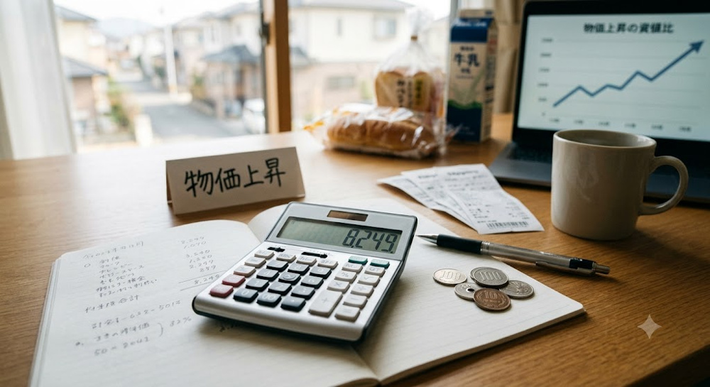 【岡山市版】物価上昇局面で家は買うタイミング？住宅購入前に確認したい判断基準を解説の画像