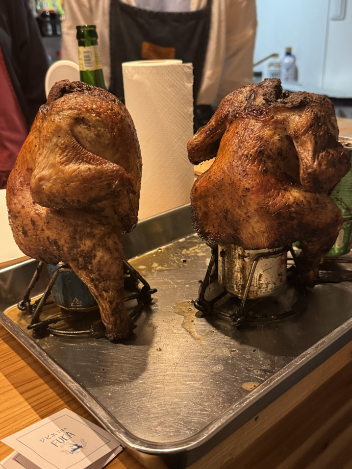 チキン丸焼きの画像