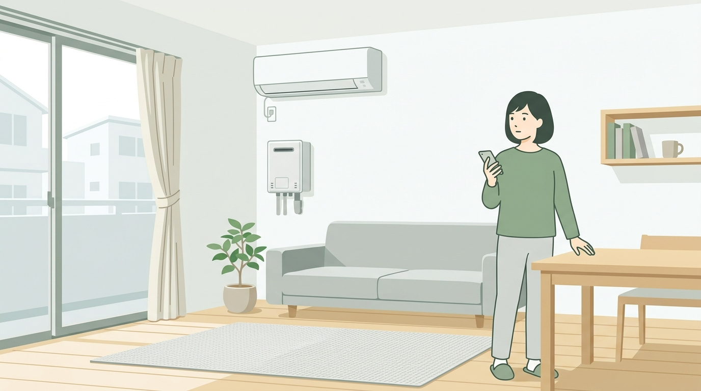 夏の設備トラブル、慌てないために。エアコン・給湯器の不具合、住む人と管理する側でどう動くかの画像