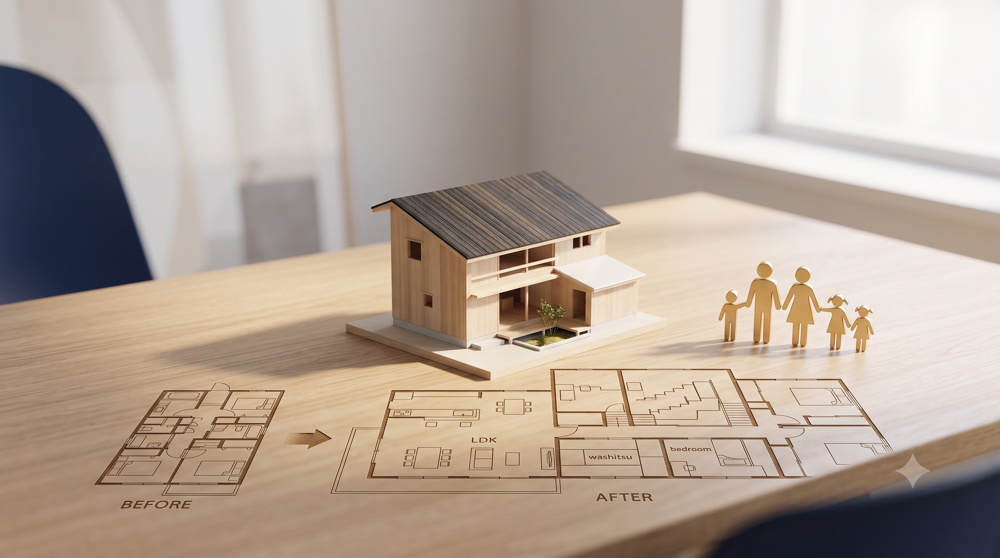 出産・子育てで住み替え｜広い部屋・戸建てへの引っ越しの画像