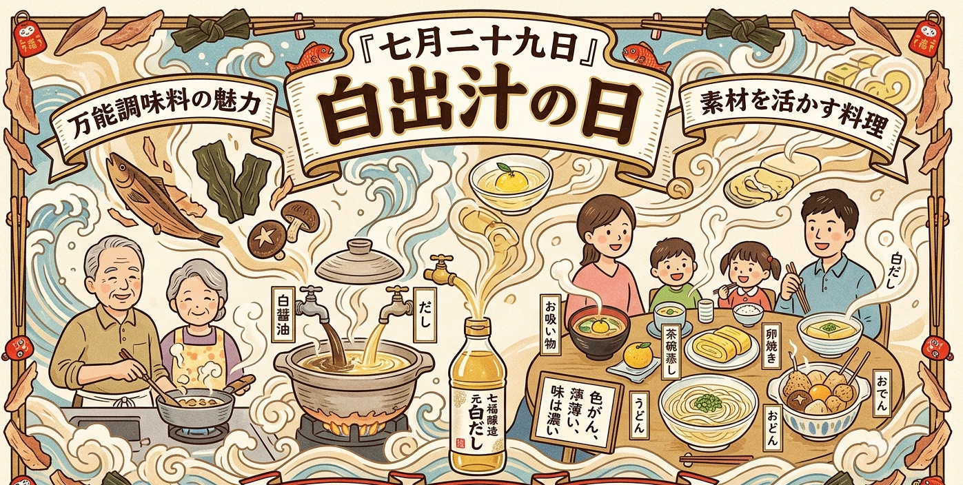 今日は 白だしの日 ですの画像