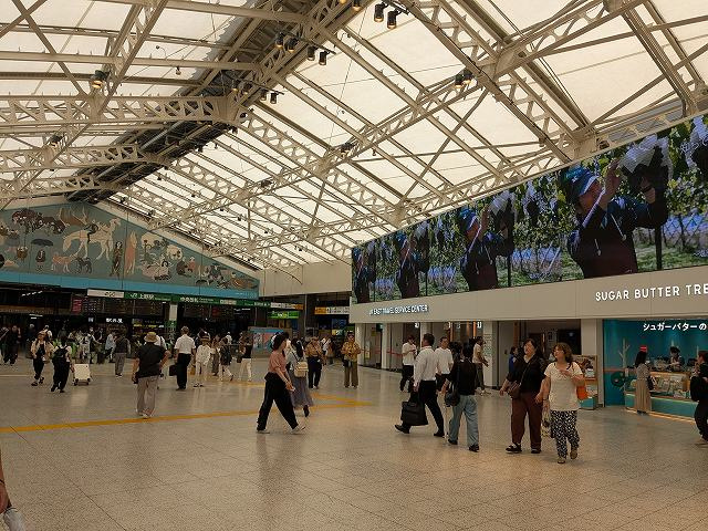 JR山手線上野駅構内リニューアルの画像