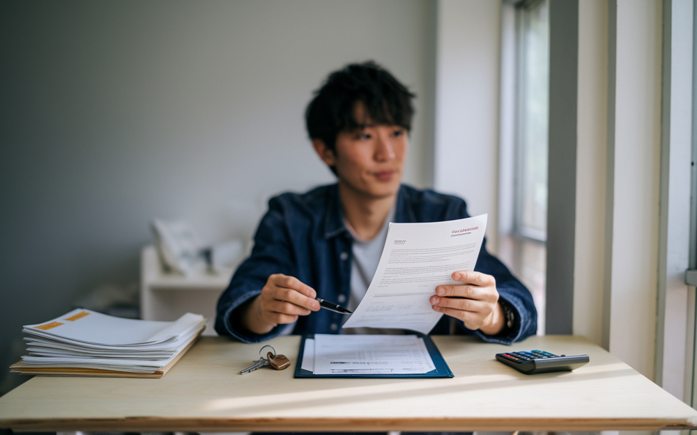 初めての賃貸は不安？契約の流れをやさしく解説初めての賃貸で失敗しない注意点を一人暮らし目線で紹介の画像