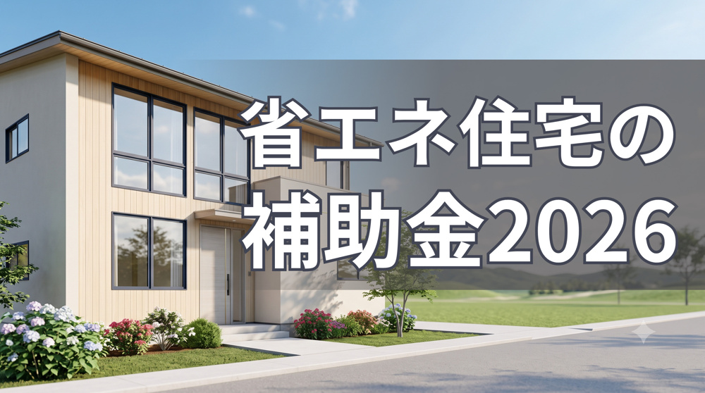 省エネ住宅の補助金2026｜周南市で使える住宅支援制度まとめの画像