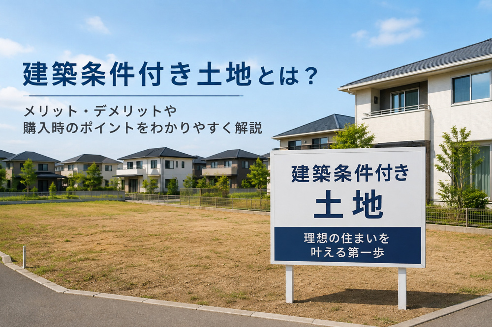 【熊本で土地探し】建築条件付き土地とは？メリット・デメリットを不動産会社が解説【前編】の画像