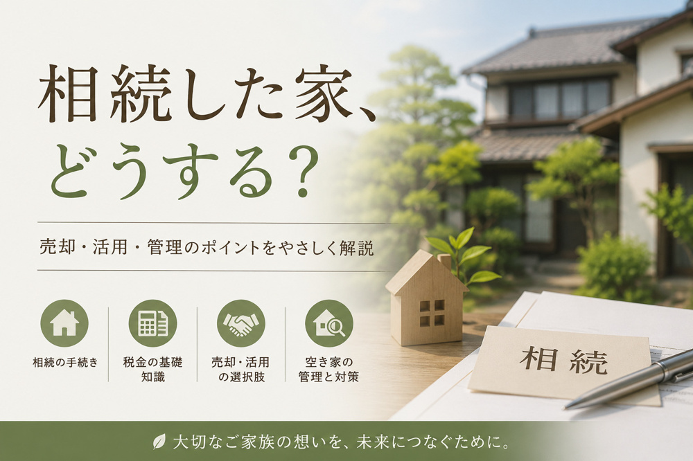 熊本市で相続した家を売るには？ 相続登記・必要書類・売却の流れをわかりやすく解説の画像