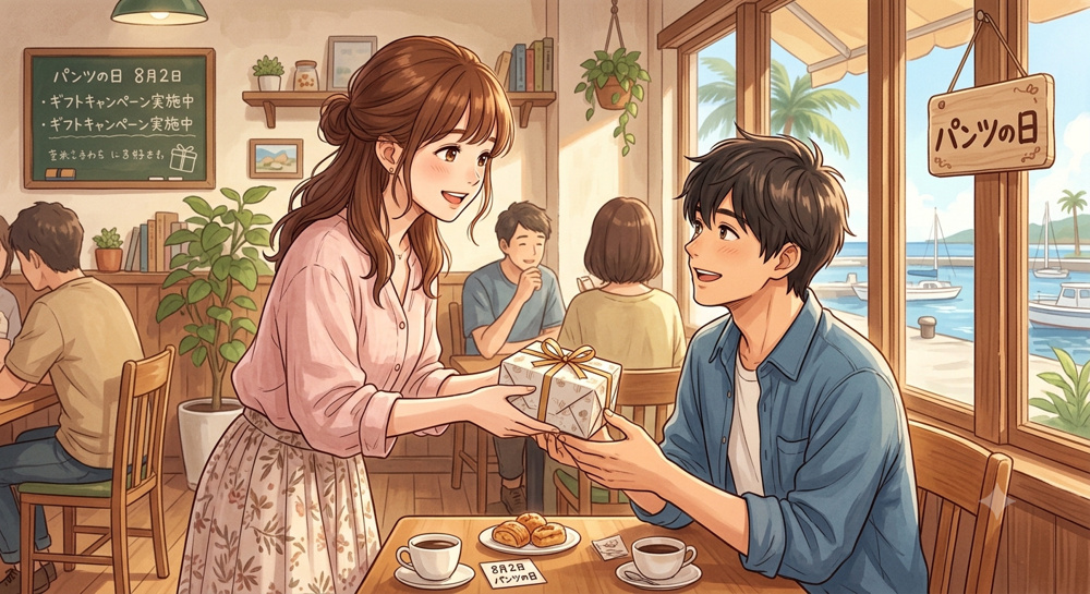 今日は　パンツ　の日ですの画像
