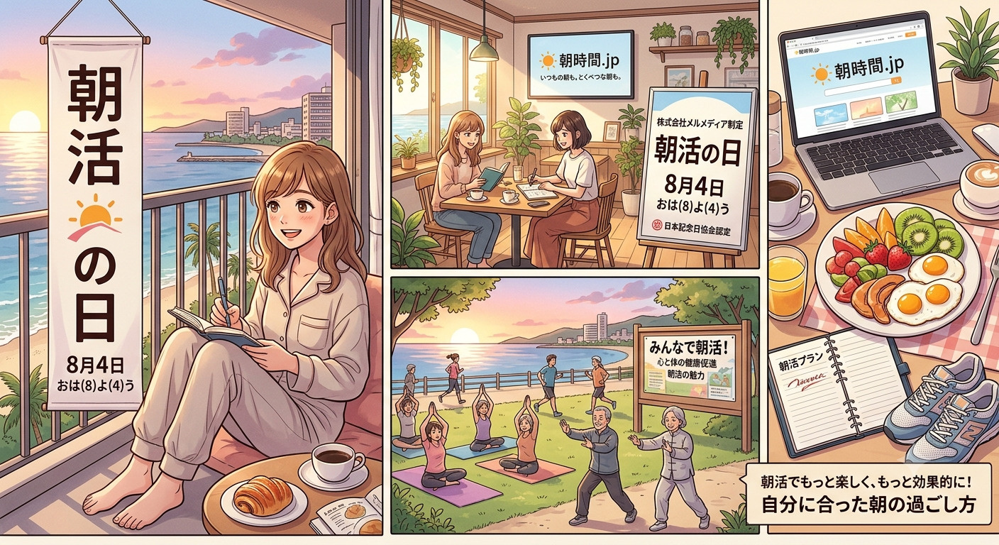 今日は 朝活の日 ですの画像