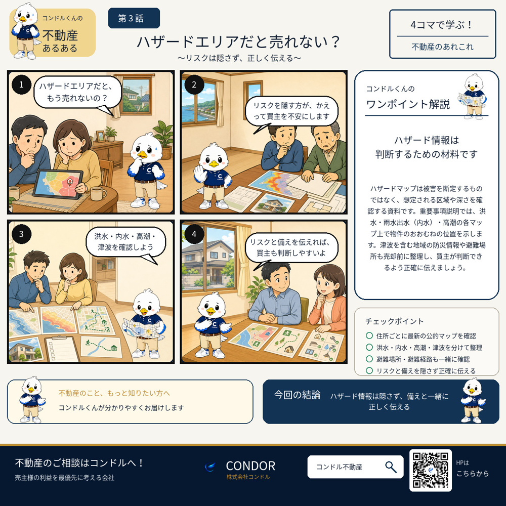 堺市西区浜寺のハザードマップとは？売却方法のポイントを解説の画像