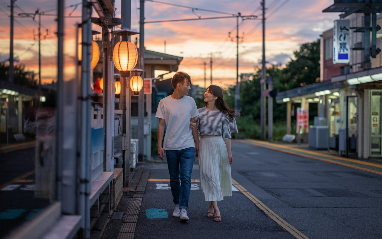 東小金井駅から武蔵小金井へ夏の夕暮れ街歩き？中央線沿線で小金井市の穏やかな暮らしを知るの画像
