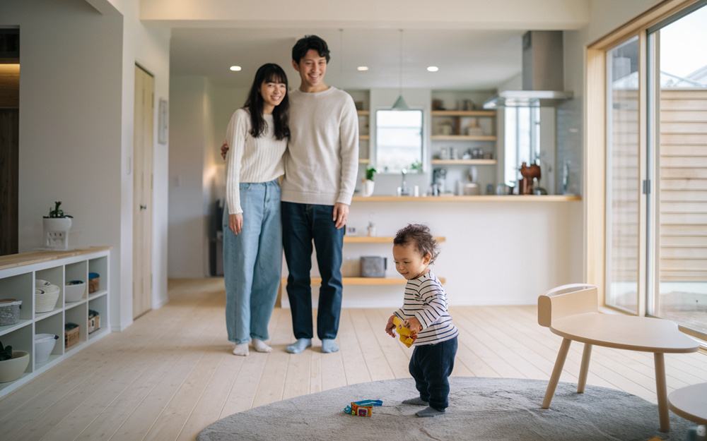 新築建売で叶える子育て生活！間取りの工夫で暮らしやすさを高める方法の画像