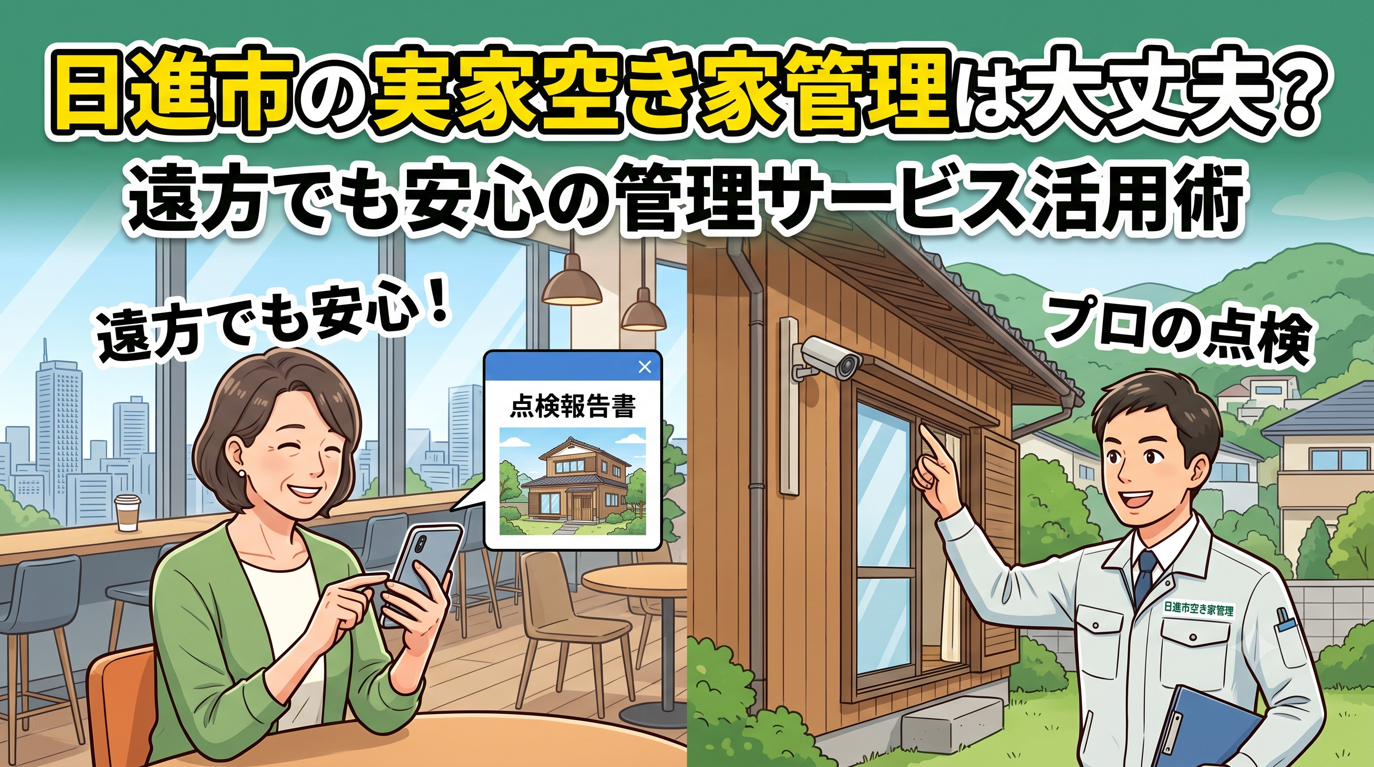 日進市の実家空き家管理は大丈夫?遠方でも安心の管理サービス活用術の画像