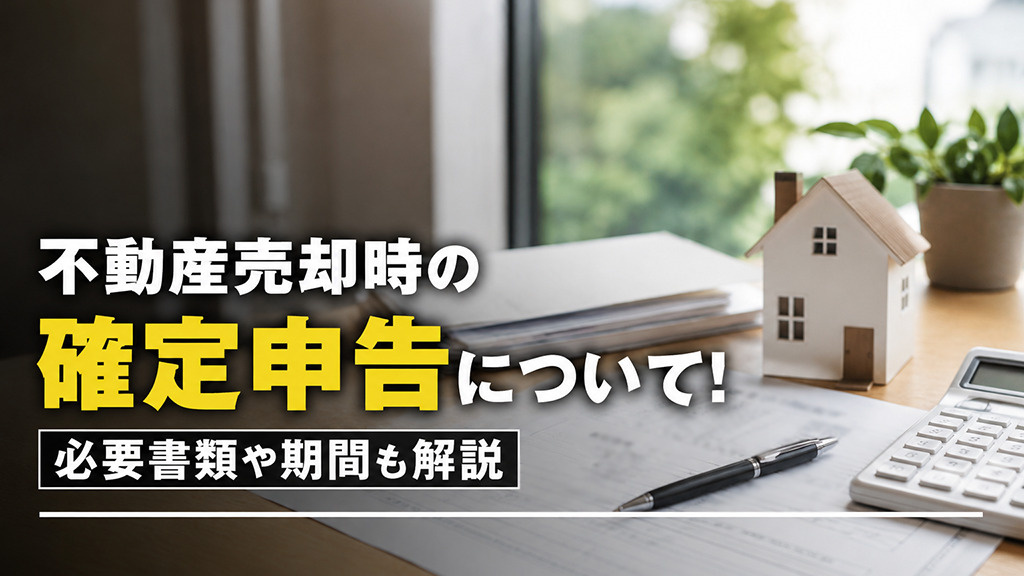 不動産売却時の確定申告について！必要書類や期間も解説の画像