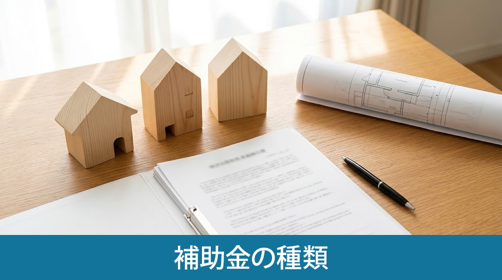 空き家解体で利用できる一般的な補助金の種類