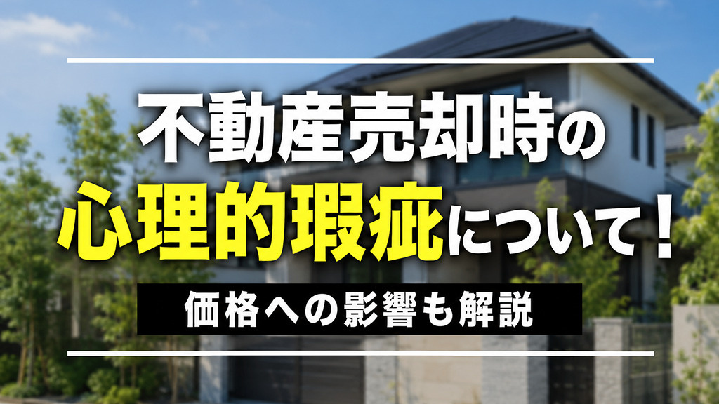 不動産売却時の心理的瑕疵について！価格への影響も解説の画像